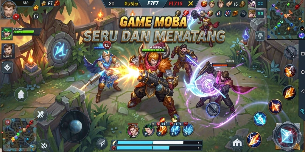 Tampilan gameplay F7F7 yang menarik dan penuh aksi.