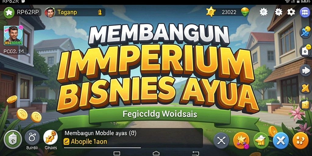 Screenshot gameplay <strong>RP62RP</strong> yang menunjukkan pengelolaan bisnis yang seru.
