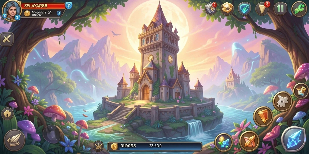 Screenshot gameplay menegangkan Tower Defense SELAYAR88.