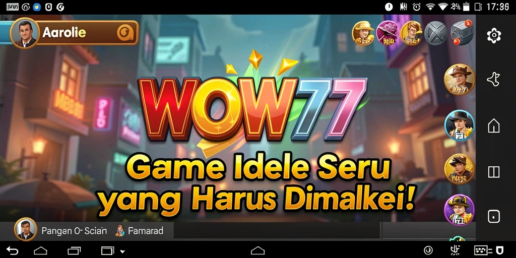 Tampilan gameplay WOW77 yang menawan dan menarik.